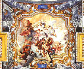 Chiesa di S Anna la Misericordia Affresco