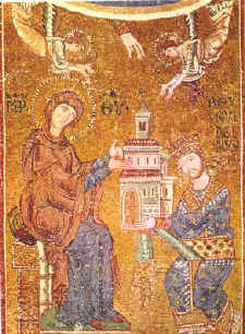 Mosaik des Doms von Monreale