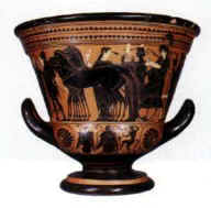L’un des vases attiques